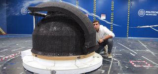 ESO's ELT in wind tunnel