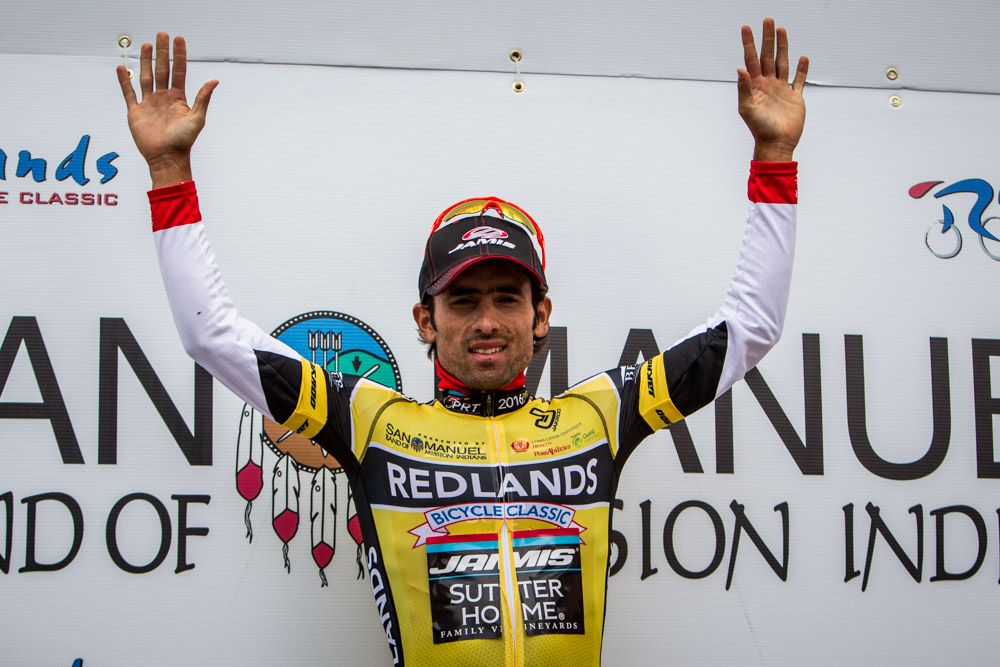 Janier Acevedo (Jamis) takes over the yellow jersey after stage 2