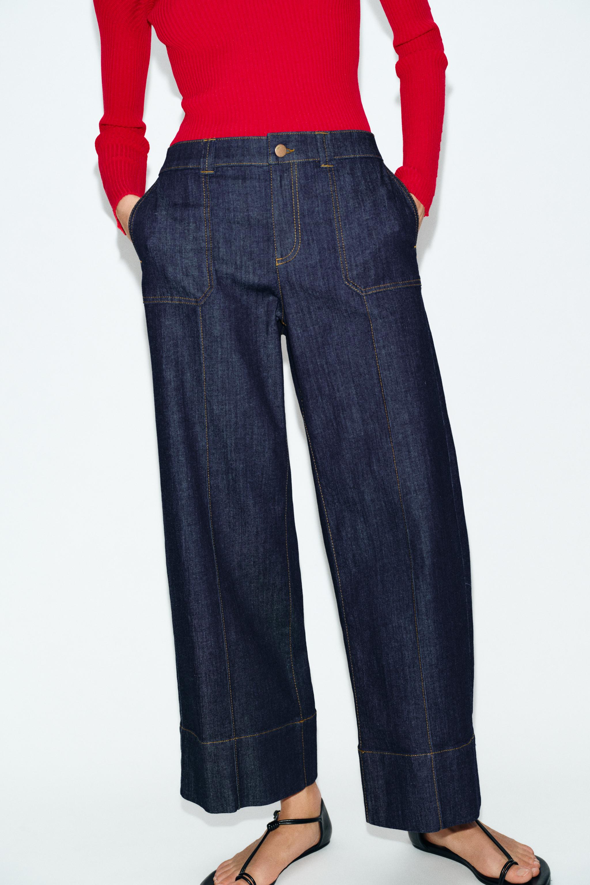 Z1975 Mid-Waist Culottes Jeans