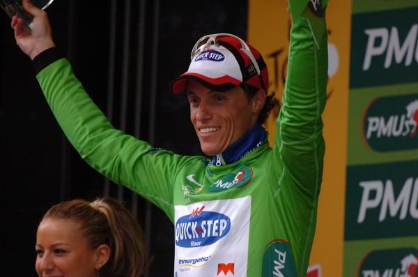 Sylvain Chavanel (Quick Step) took the points jersey.