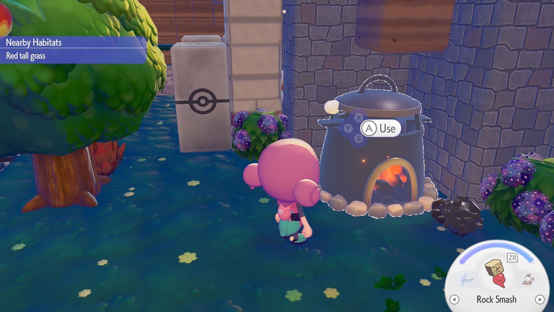 The Smelting furnace in Pokemon Pokopia