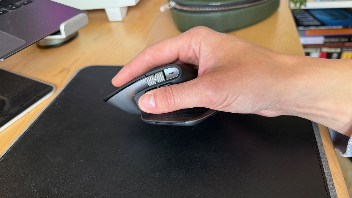 Three Logitech ergonomic mice, all compared.