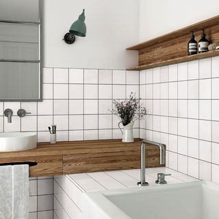 bathroom with washbasin