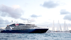 Ponant Le Champlain cruise ship.