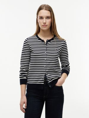 Lightweight Striped Cardigan