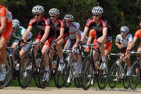 Riders from the Sigma Sport - Specialized team in action.