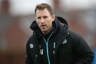 Carlisle United Manager Mike Williamson is present during the Sky Bet League 2 match between Carlisle United and Accrington Stanley at Brunton Park in Carlisle, United Kingdom, on December 29, 2024. (Photo by MI News/NurPhoto via Getty Images) Steven Gerrard