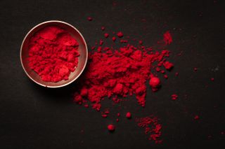 A red powder.
