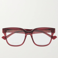 Gucci Generation D-frame Acetate Optical Glasses:  $350 $175 (save $175) | Net-a-Porter