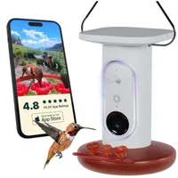 BirdBuddy Smart Solar Pro Hummingbird Feeder