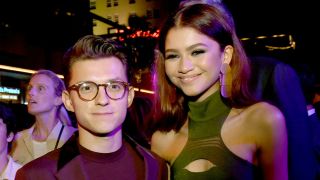 Zendaya and Tom Holland on the No Way Home Red Carpet
