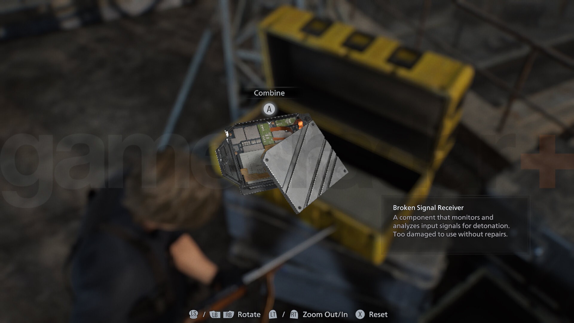 How to get the signal receiver in Resident Evil Requiem