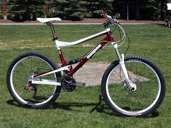 Mongoose has added the red-and-white Teocali Super paint scheme it first showed off at last year's Interbike show.