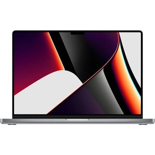A MacBook Pro mod en hvid baggrund