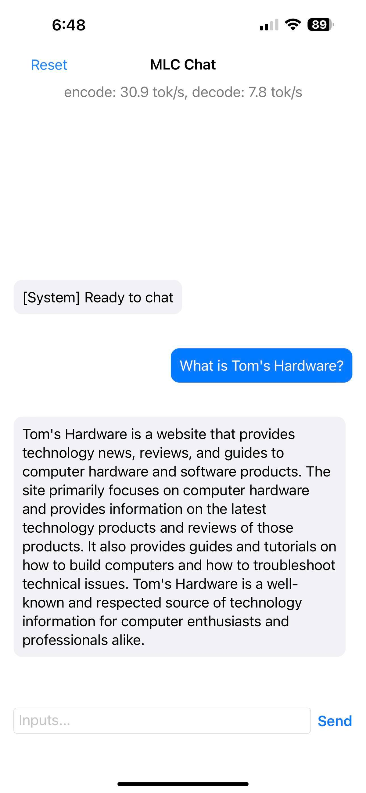 iPhone Screenshot (Courtesy Scott Ertz)