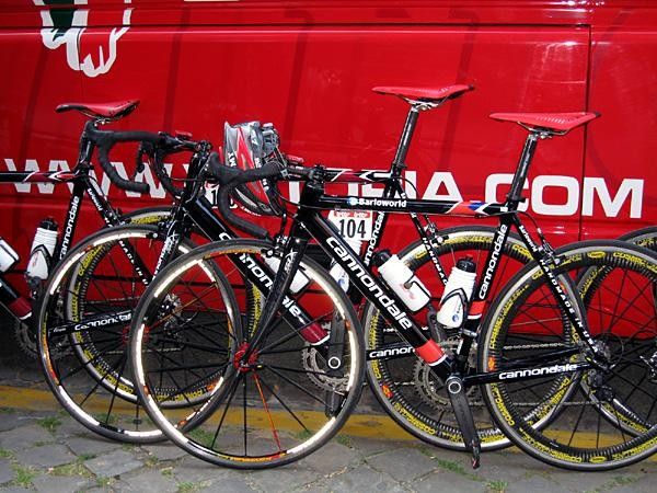 Cannondales of Barloworld.