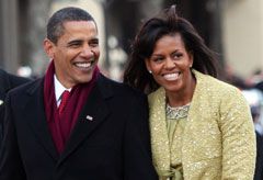 Michelle and Barack Obama - World News - Marie Claire