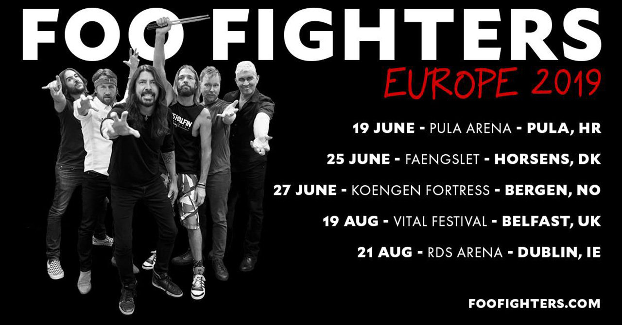 foo fighters tour europa