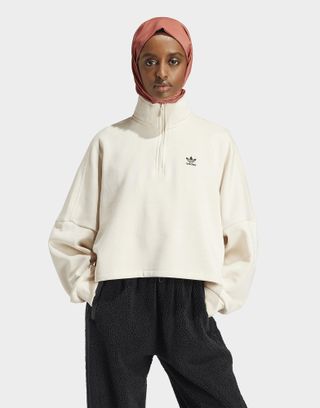 Adidas Essentials 1/2 Zip Fleece Sweatshirt