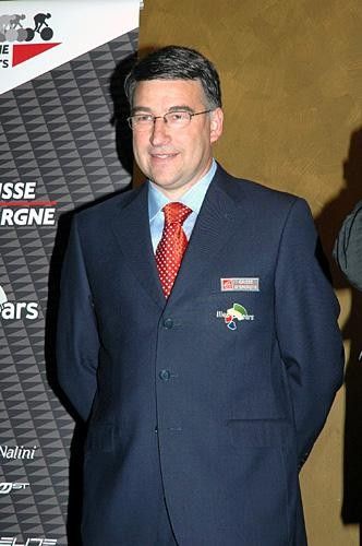 Team PR guy Francis Lafargue