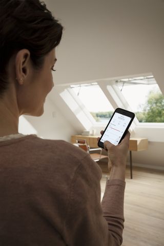 Add automatic smart indoor climate control to your roof windows and blinds. VELUX ACTIVE provides the ultimate choice for fresh air and better indoor comfort