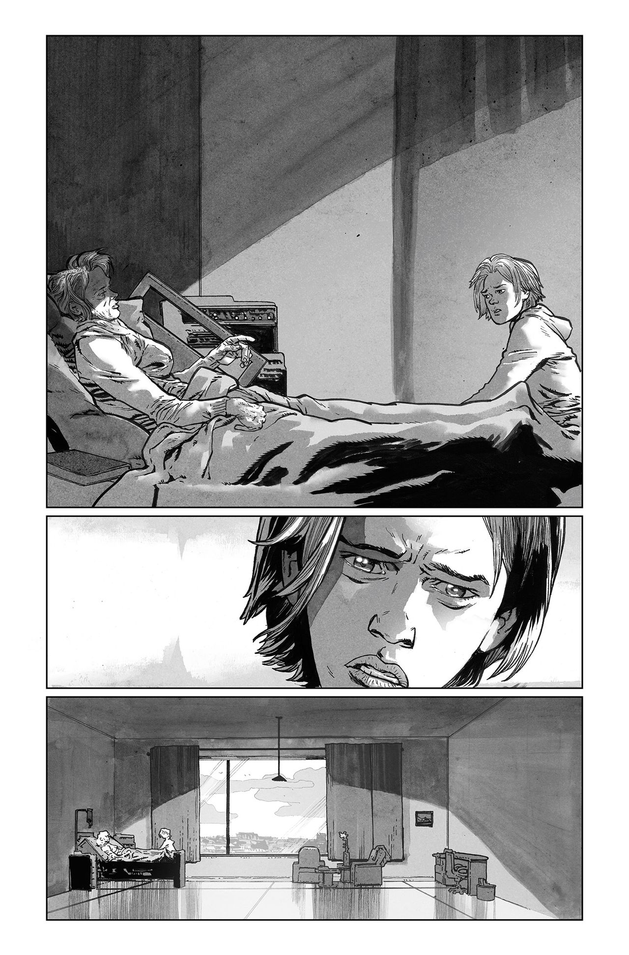 Pages from Dark Ride #8.