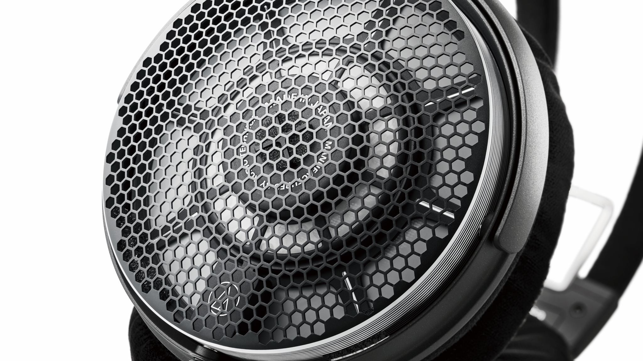 Product shot of the Audio-Technica ATH-ADX7000 headphones, close up against a white background