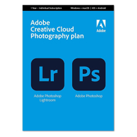 Adobe CC Photography Plan | was $239.88 | now $119.99
SAVE $119.89 (Adorama)
