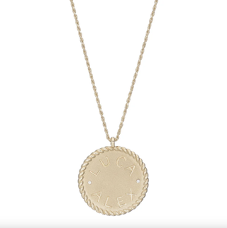 Ariel Gordon Imperial Disc Pendant Necklace