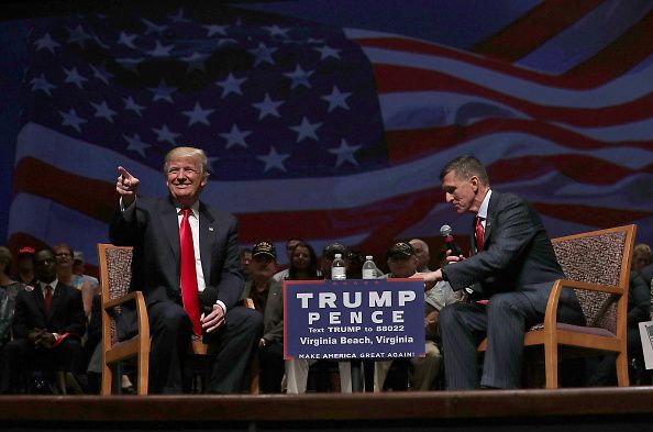 Trump campaigns in Virginia Beach.