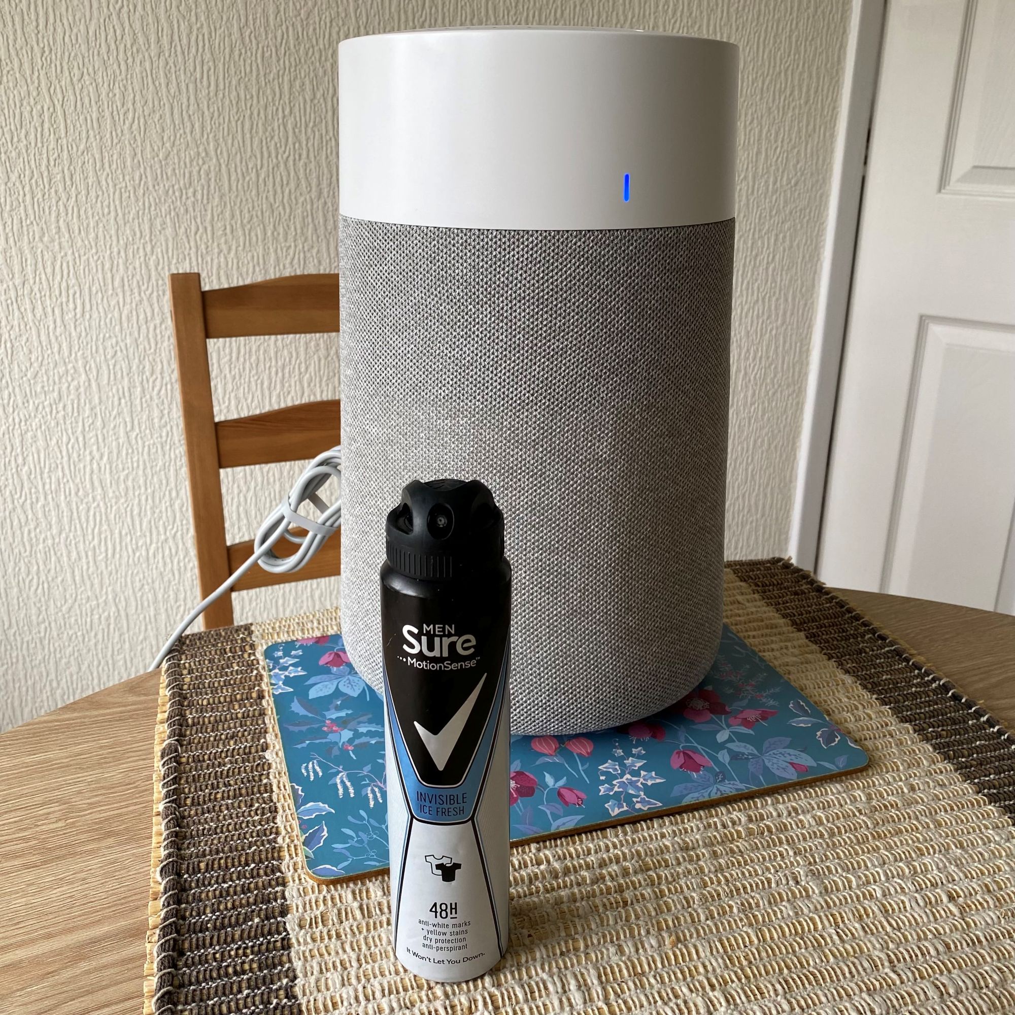 Blueair Blue Pure 511i Max Air Purifier - deodorant test