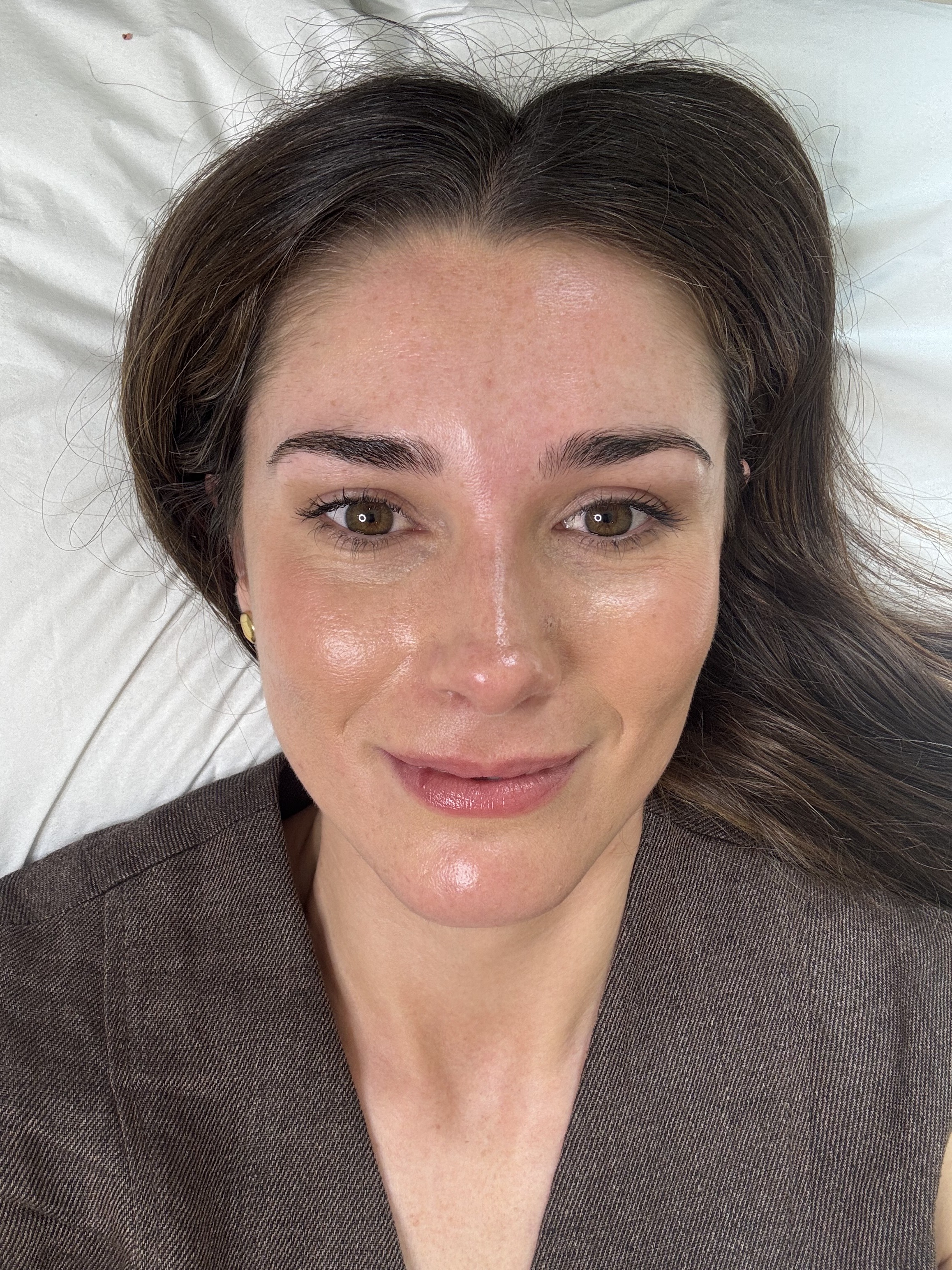 Eleanor's brows before brow mapping