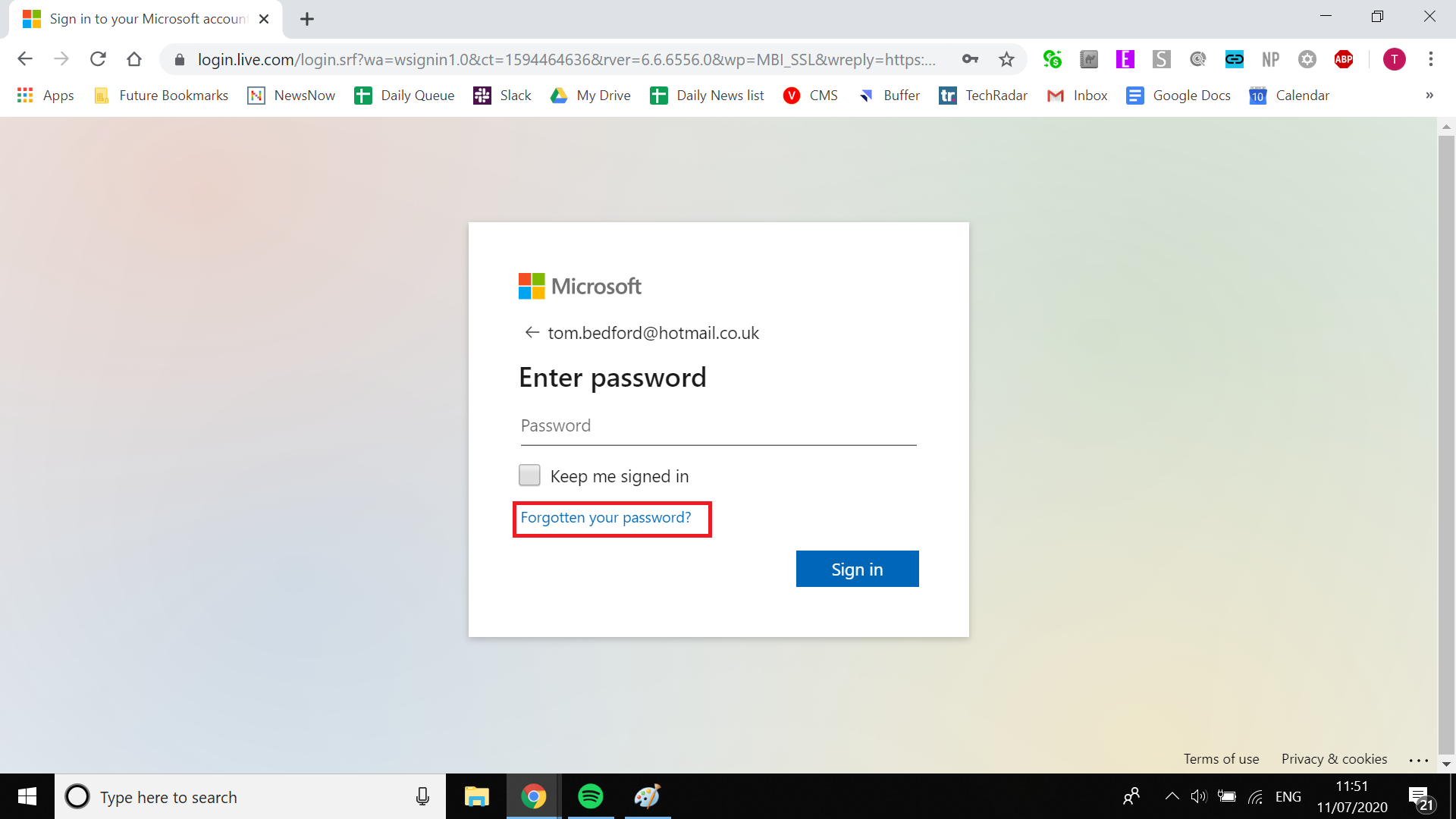 How to change your Microsoft Outlook password or reset it | TechRadar