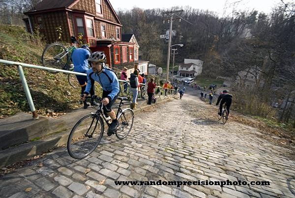 Canton Ave was the the steepest hill