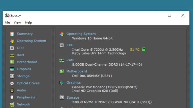 How to check CPU temperature on Windows 10