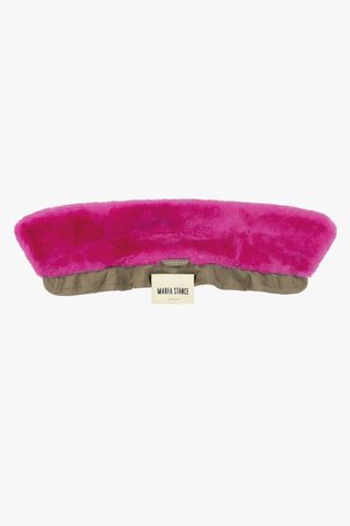 Shearling Collar - Fuchsia