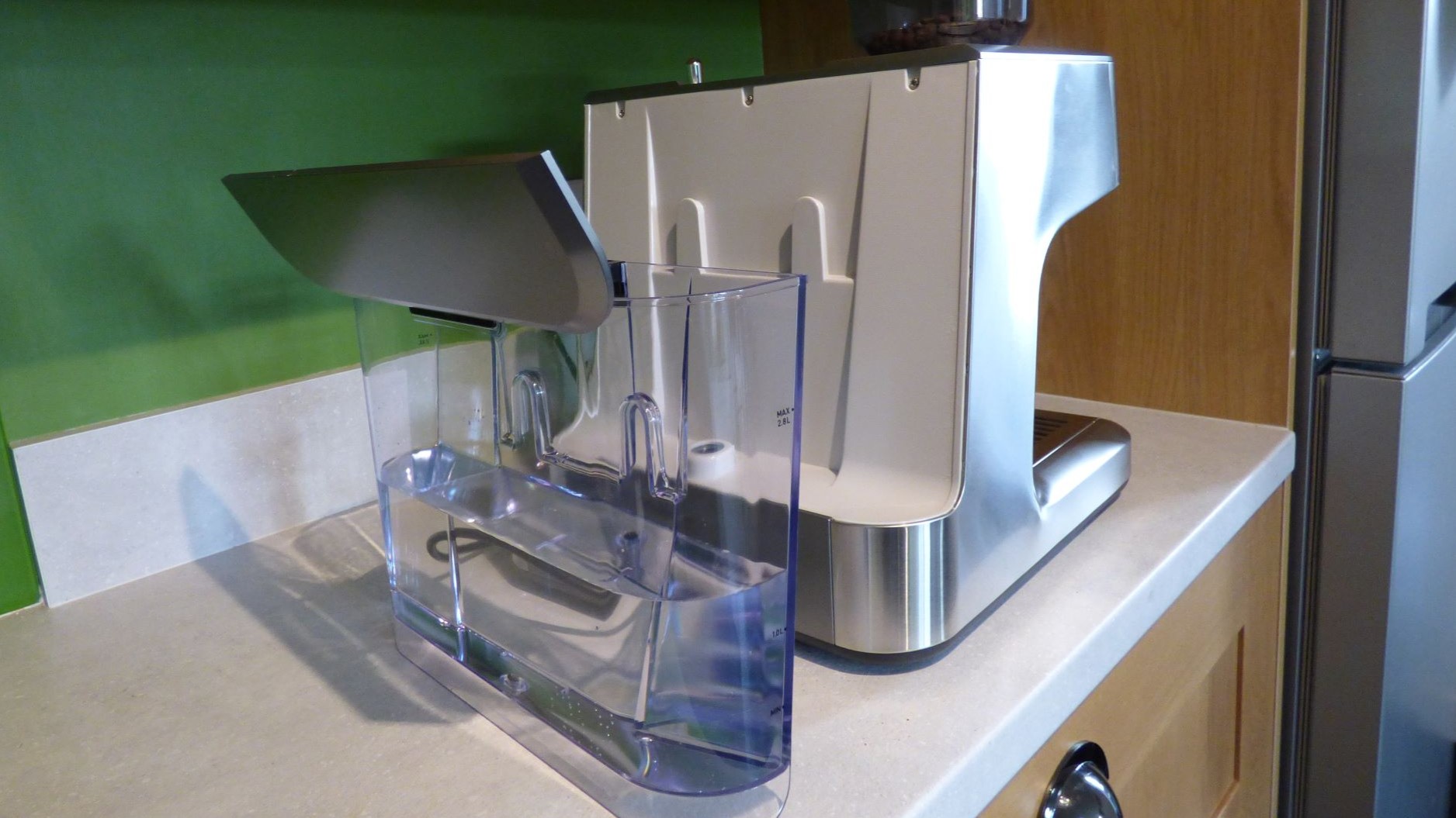 ProCook Bean To Cup Espresso Coffee Machine with water tank removed