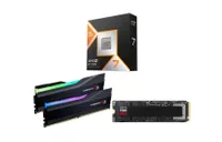 AMD Ryzen 7 9800X3D, G.Skill Trident Z5 32GB DDR5-6400 RAM, Samsung 9100 Pro 1TB PCIe Gen 5 SSD