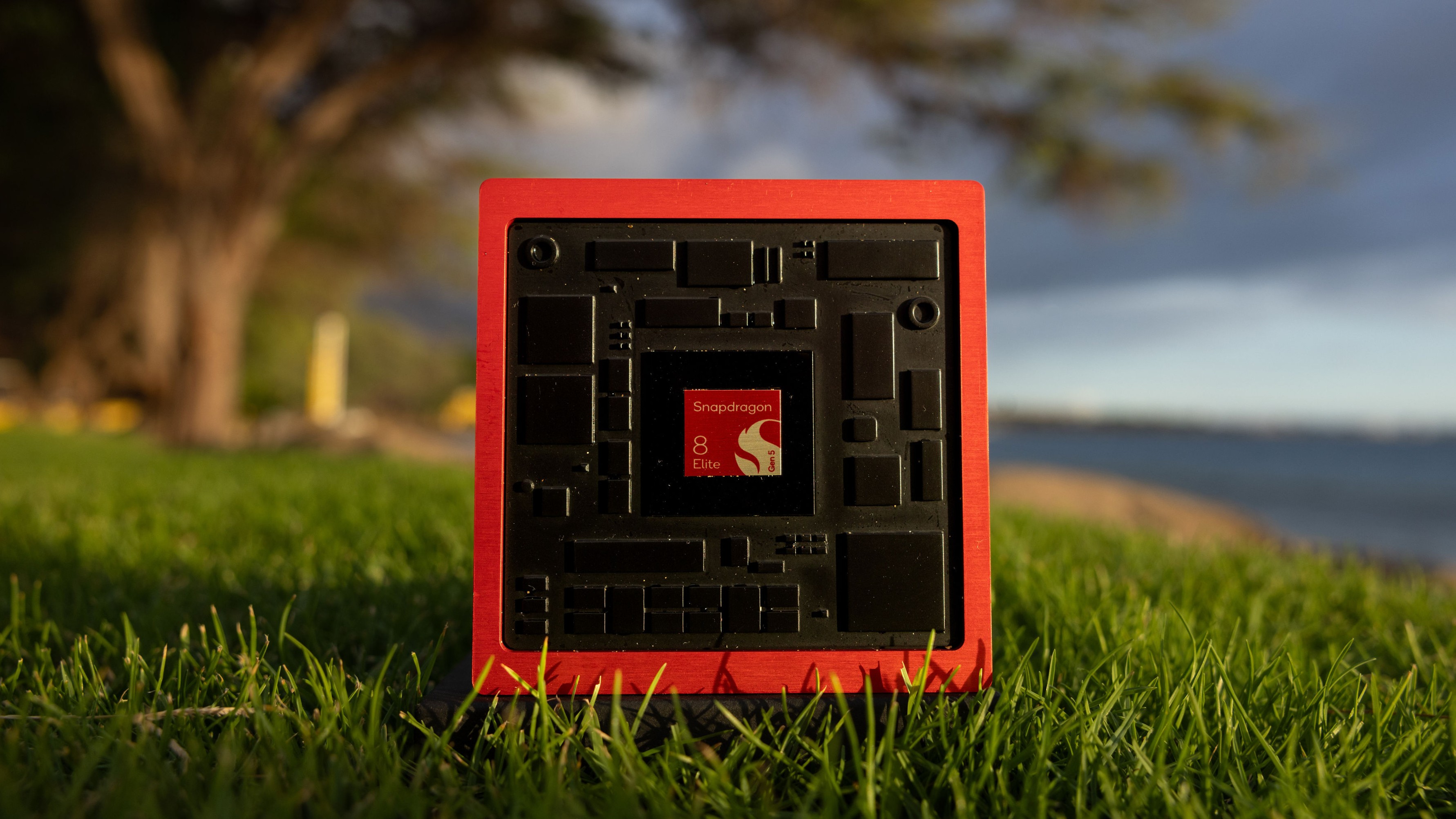 The Snapdragon 8 Elite Gen 5 in grass