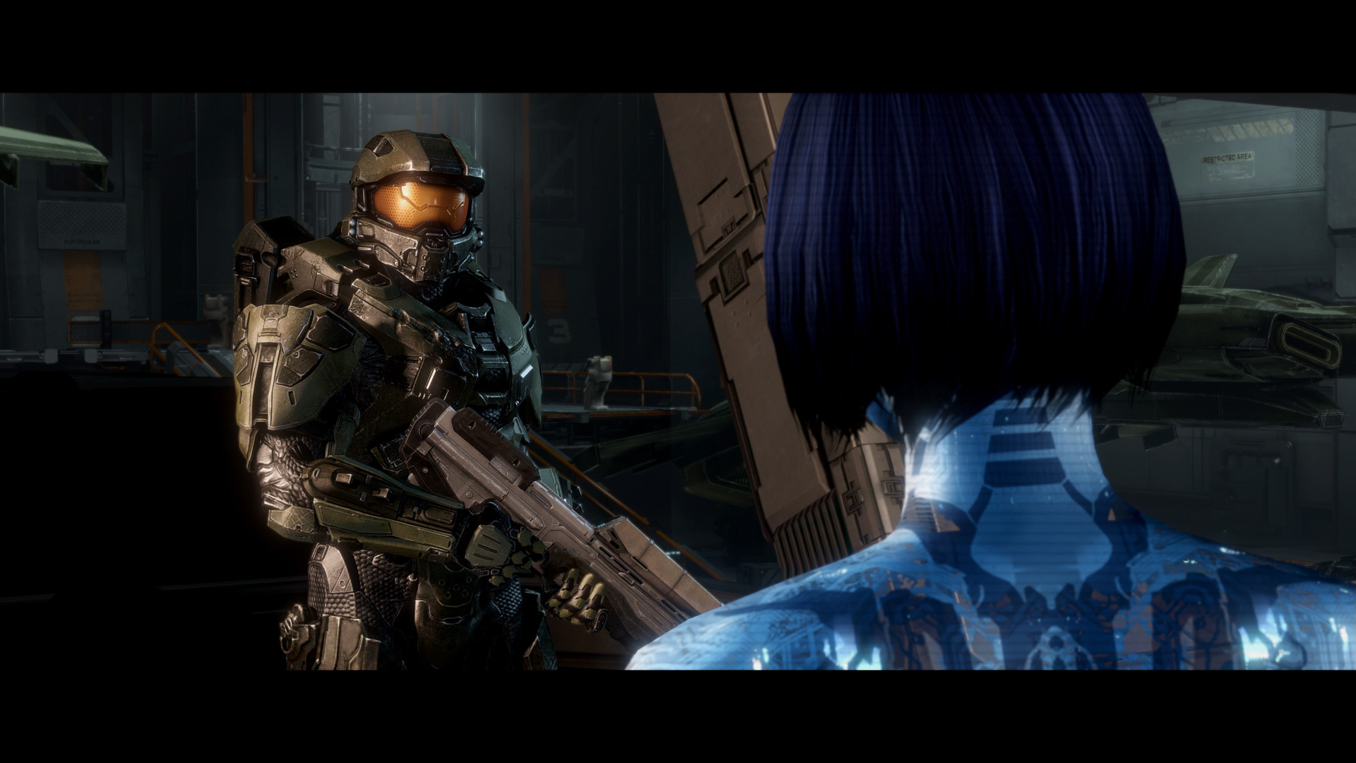 Master Chief talks to AI Cortana in FPS, Halo 4