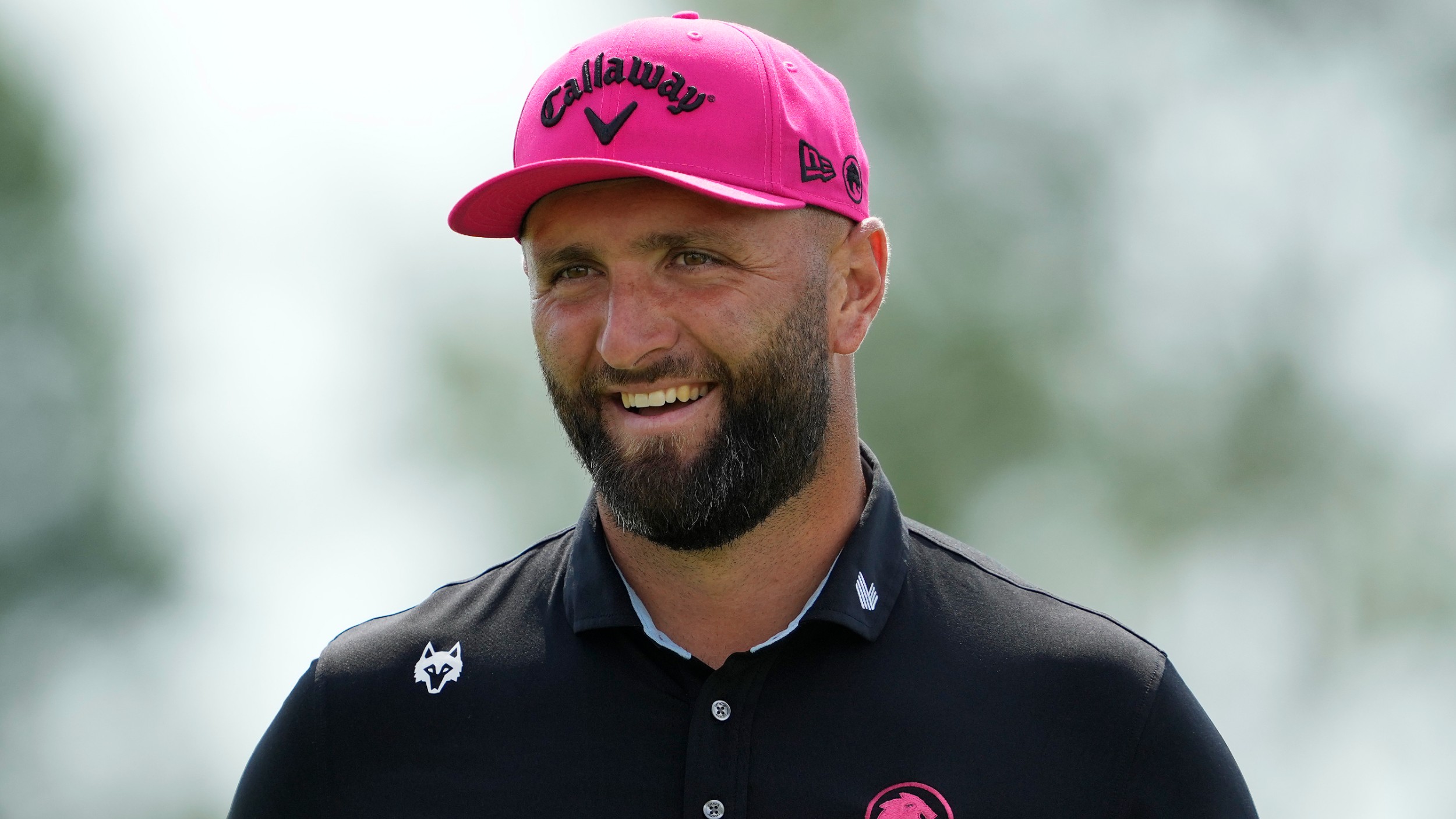Jon Rahm during an event 