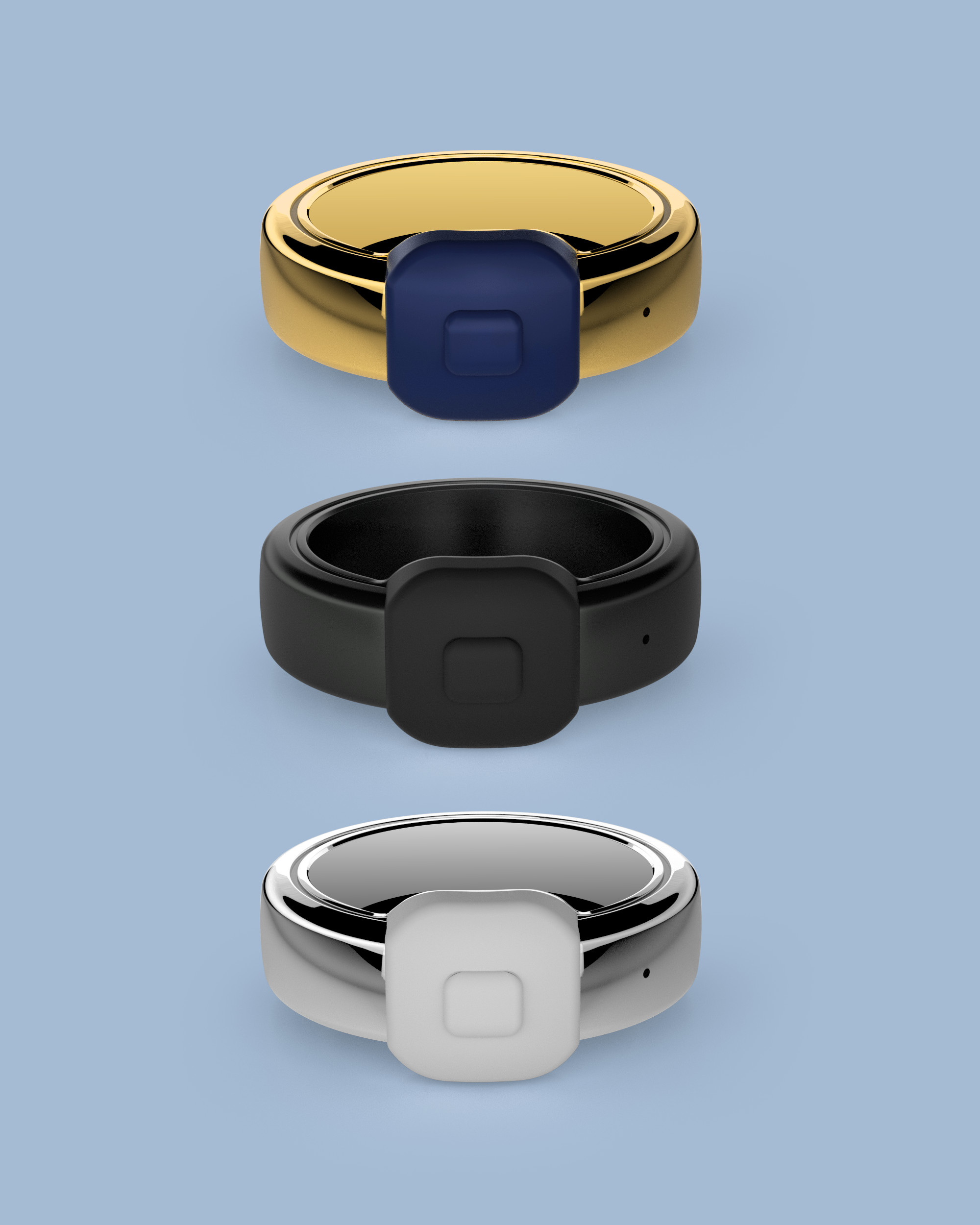 Pebble Index Ring 01