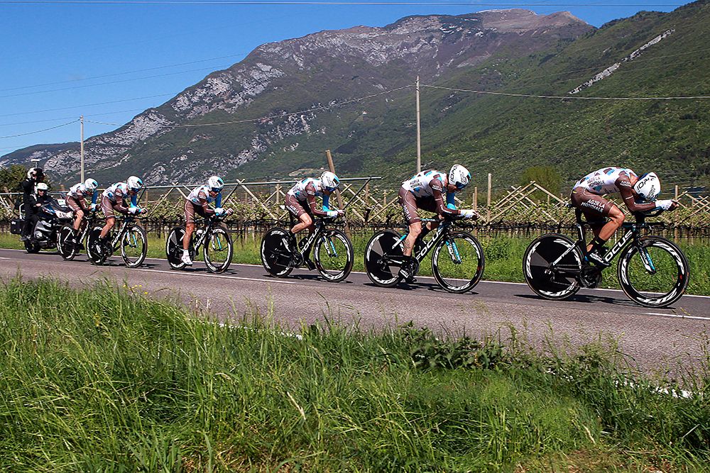 AG2R La Mondiale in the TTT