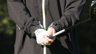The adjustable cuffs on the Puma Ultradry waterproof golf jacket