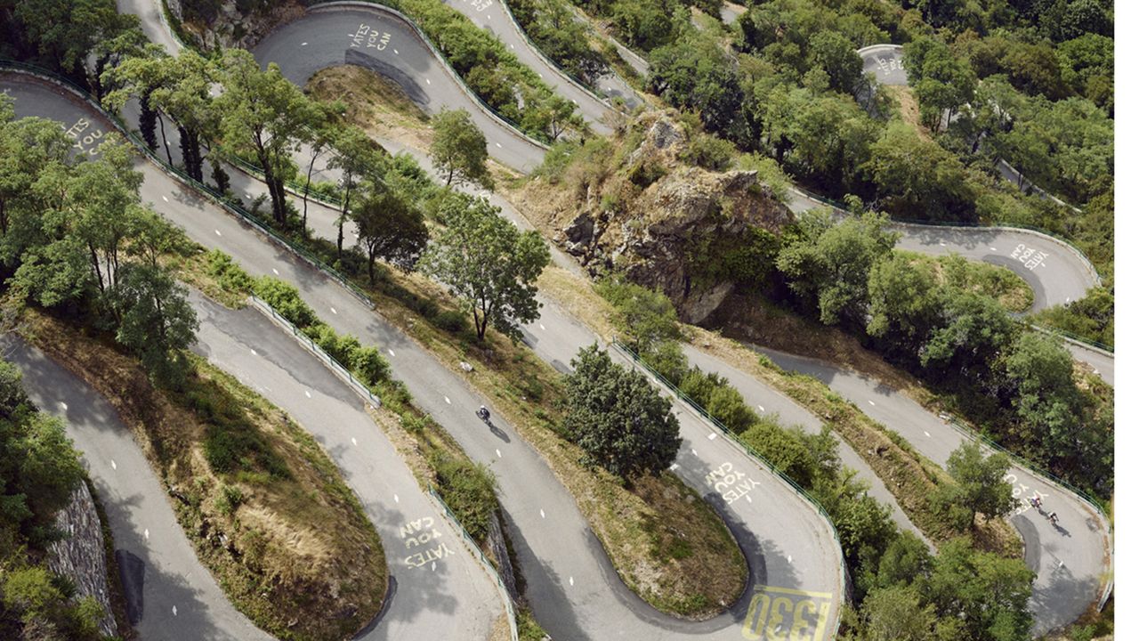 The Lacets de Montvernier by Michael Blann