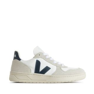 Veja blue and white trainers