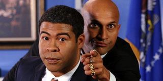 Jordan Peele as Barack Obama and Keegan-Michael Key as Luther on Key & Peele