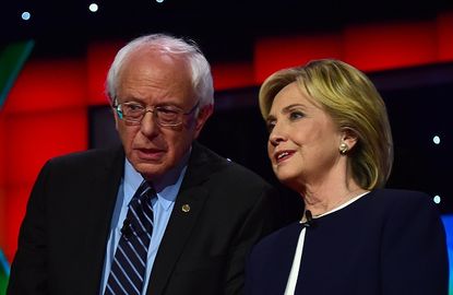 Bernie Sanders and Hillary Clinton.