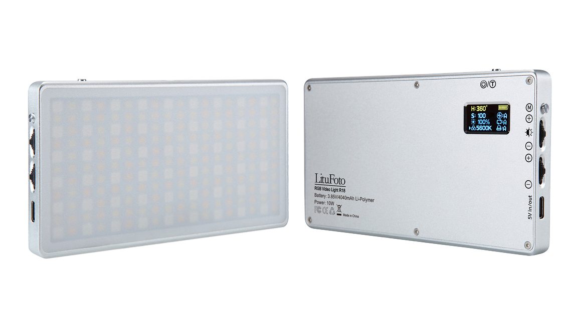 best LED light panels: LituFoto R18