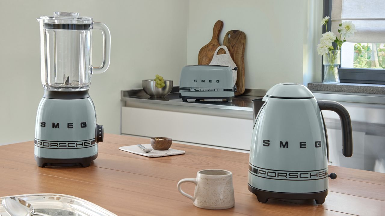 Smeg and Porsche launch stunning limited-edition kitchen appliance collection